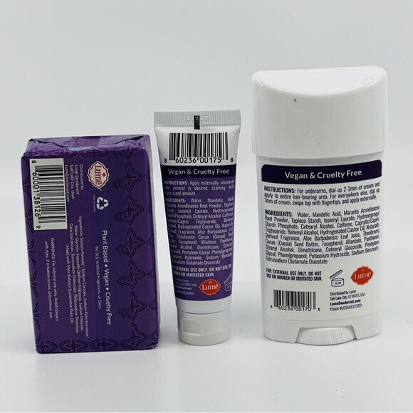 LAVENDER SAGE Bundle Full Cream Deodorant Mini Cream Deodorant Tube 5oz Bar Soap - Picture 4 of 7